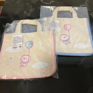 우사마루 미니 토트 굿즈 치비치비 우사마루 런치백 하늘 여행