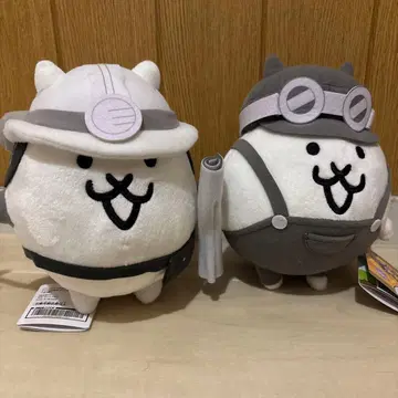 냥코 대전쟁 가마트토 토트 봉제 인형 2종 세트