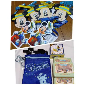 바캉스 패키지 토미카, 숄더백, 어메니티 캔, 패스 홀더