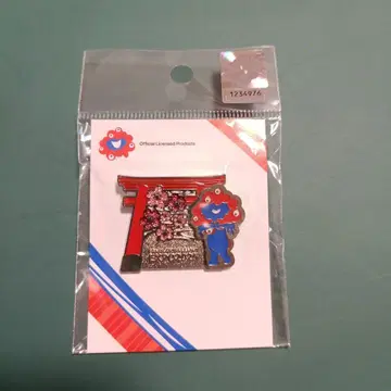 오사카 만박 EXPO 2025 미야쿠미야쿠 핀즈 핀 배지 도리이 벚꽃