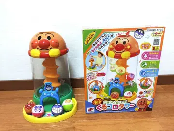 호빵맨 [박스 포함] 쥐고 떨어뜨리는 빛나는 굴러라 콜로타워