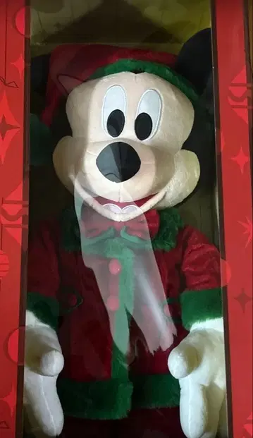 디즈니 크리스마스 오너먼트 복권 라스트 원 미키 봉제 인형