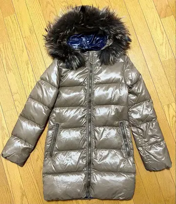 DUVETICA 듀베티카 다운 코트 퍼 포함 미들 기장 38