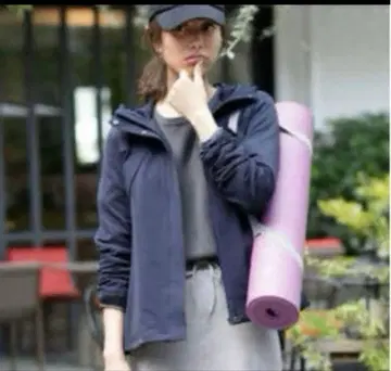 PLST 플라스테 속기모 마운틴 파카 네이비 M 사이즈