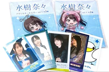 미즈키 나나 GIGO 아크릴 키링 아크키 폴라로이드 컴프 세트