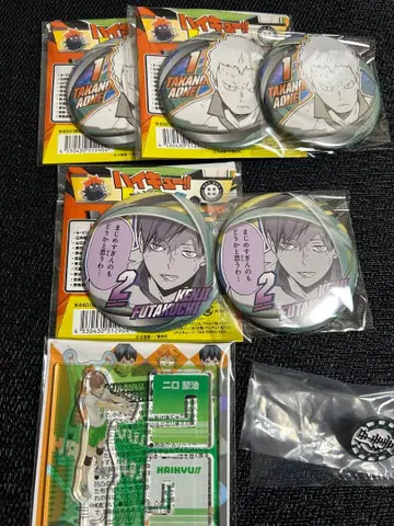 하이큐 팬파크 콜렉션 캔뱃지 아크릴 스탠드 핀즈 아오네 후타쿠치