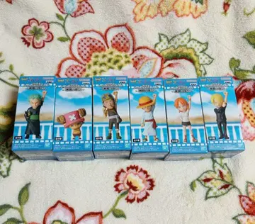 원피스 월드 컬렉터블 피규어 동료의 증표다 전 6종 세트