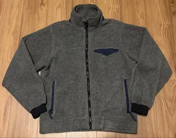 그레이 플리스 자켓 풀 집업