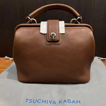 TSUCHIYA KABAN 브라운 핸드백 숄더