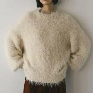 [새상품급] 스타일미키서 헤어리네프 니트 샤기 니트 풀오버