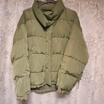 오버 사이즈 다운 자켓 M 카키