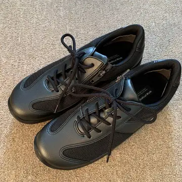 새상품 아사히 메디컬 워크 블랙 스니커즈 24.5 여성용