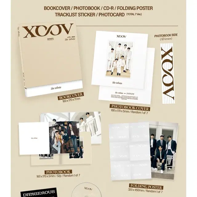 INFINITE 8th Mini Album 인피니트 앨범 미개봉