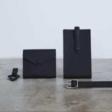 THE RERACS | BELT BAG(BLACK x BLACK)