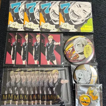 하이큐 팬파크 캔뱃지 코스터 카드