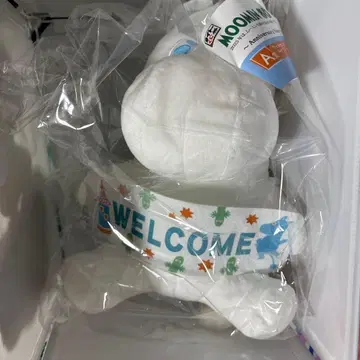 [제일복권] A상 무민 WELCOME 봉제 인형