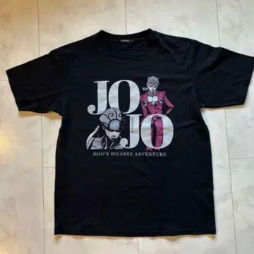 LOVELESS 콜라보 JOJO T셔츠 사이즈 2 블랙