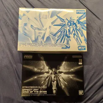 RG 스트라이크 프리덤 건담 티타늄 피니쉬 & 천공의 날개