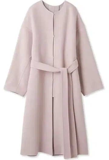 FRAY I.D 프레이 아이디 캐시미어 혼방 BALLI 리버 코트 핑크