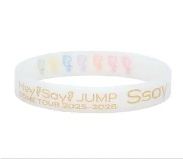 Hey!Say!JUMP DOME TOUR Ssay 러버 밴드