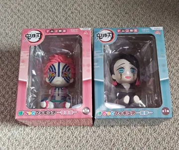 귀멸의 칼날 폿텟토 피규어 엔무 아카자 세트