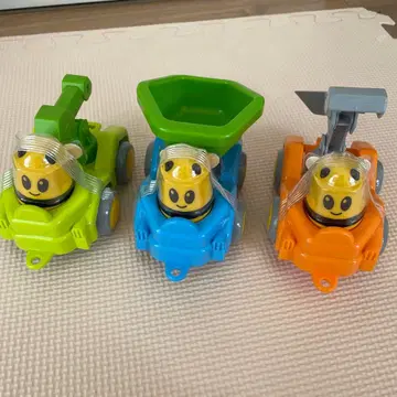 바이킹 토이즈 벌과 일하는 자동차 3대