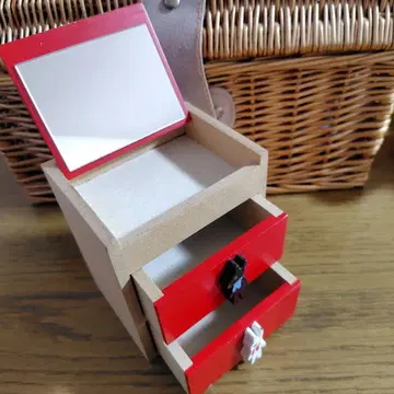 리사와 가스파르 거울 포함 소품함 보관 케이스