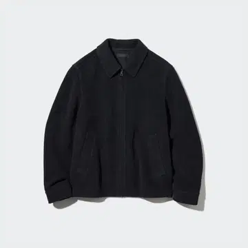 UNIQLO 싱글 컬러 숏 블루종