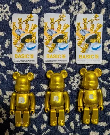 [ 시리즈 28 베이직 3글자 세트 ] 베어브릭 카드 포함