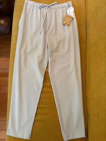 비어즐리 양면 기모 트랙 팬츠 1 ( M ~ L ) 새상품 베이지