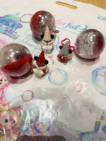 디즈니 릴린린 2025 크리스마스 캡슐 토이 3종