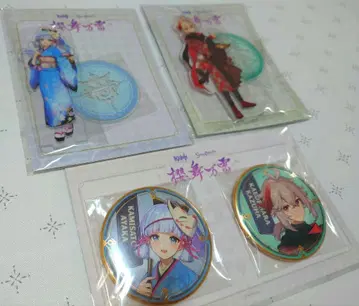 원신 스이파라 사쿠라 마이 반라이 아크릴 스탠드 & 캔뱃지 세트