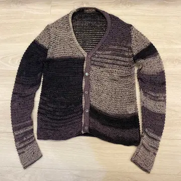 이탈리아제 Fabrizio Del Carlo 니트 가디건 스웨터