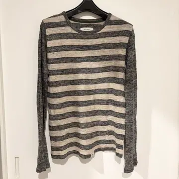 블라스블롬 Vlas Blomme/코르트레이 린넨 보더 풀오버