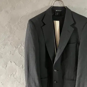 USA제 인기 컬러 테일러드 자켓 심플 무지 블랙 LO17