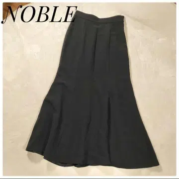 [ 새상품급 ] NOBLE 노블 블랙 플레어 스커트