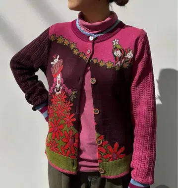 알베로베로 귀여운 니트 가디건 ( M )