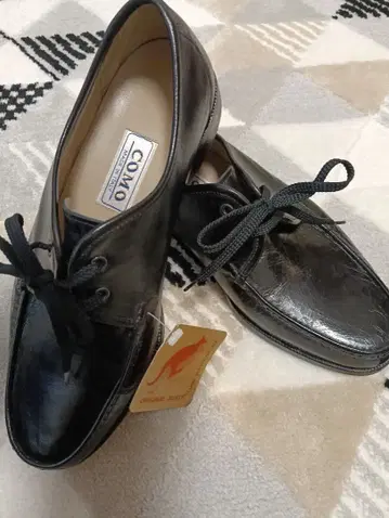 [천연 가죽] 미사용 멋진 가죽 신발