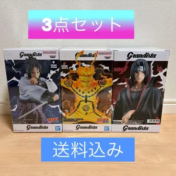 Grandista 나루토 우치하 사스케 우치하 이타치 피규어 3종 세트