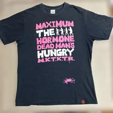 Maximum the Hormone/맥시멈 더 호르몬 티셔츠 L