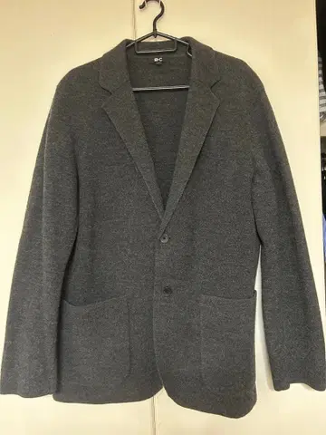 유니클로C 니트 자켓 2024AW 다크 그레이 L 사이즈