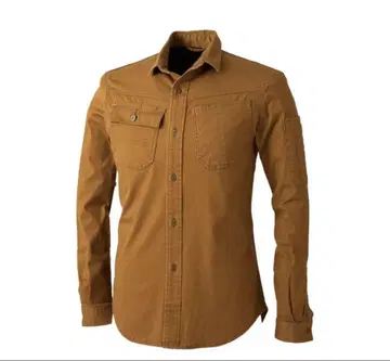 미사용 새상품 8041 도비 슬림 스트레치 긴팔 셔츠 카키