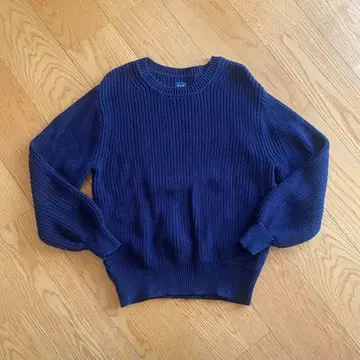 GAP 셰이커 스티치 크루넥 스웨터 니트 구제 의류 used