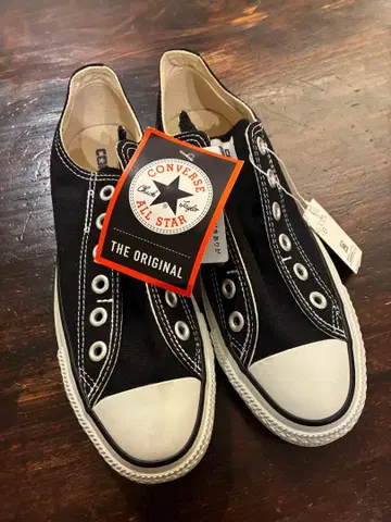 CONVERSE ALL STAR 블랙 슬립온 24cm