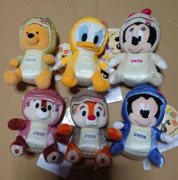 2025년 십이지신 인형 배지 (뱀) 6개 세트