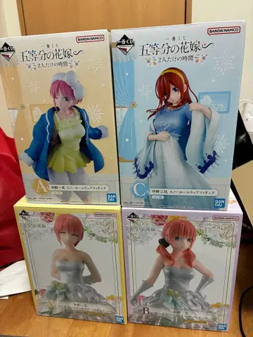 제일복권 5등분의 신부 피규어 묶음 판매