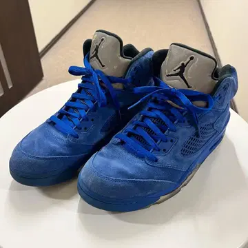 조던 5 스웨이드 블루 28cm
