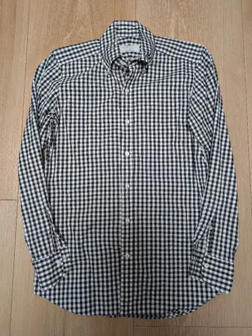 TOMORROWLAND PILGRIM 고급 코튼 깅엄 체크 셔츠