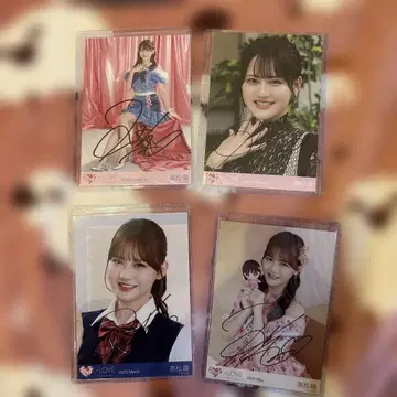 타카마츠 히토미 친필 브로마이드 묶음 판매 이코러브