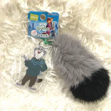 주토피아 2 파우바트 꼬리 달린 아크릴 키링 디즈니